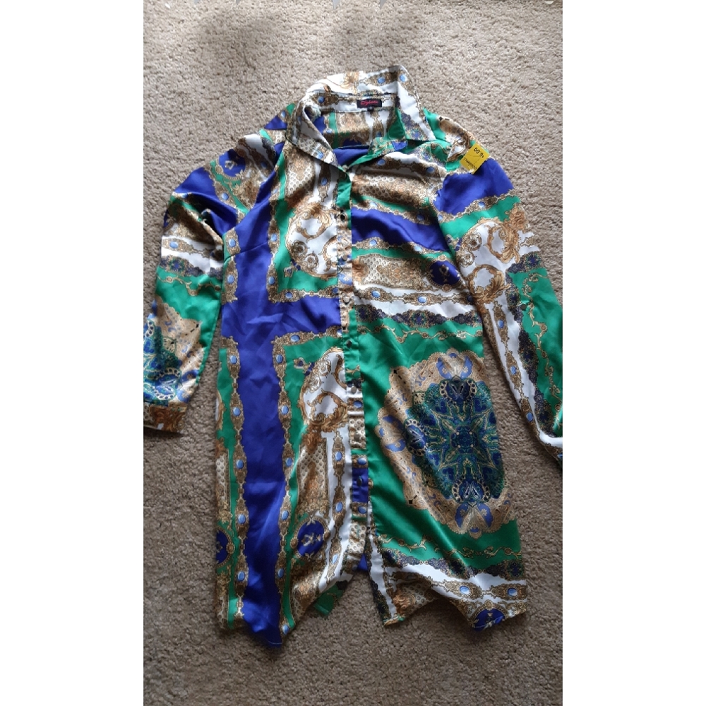 Vintage Button-up Dress